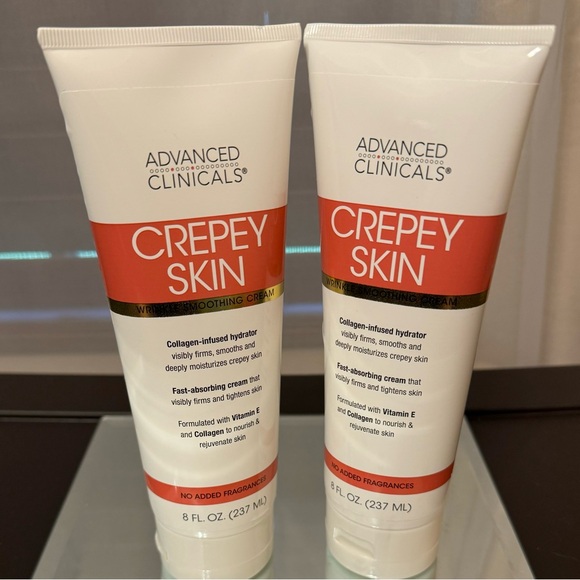 Advanced Clinicals Crepey Skin Cream with Collagen & Vitamin E brand new - Picture 5 of 7